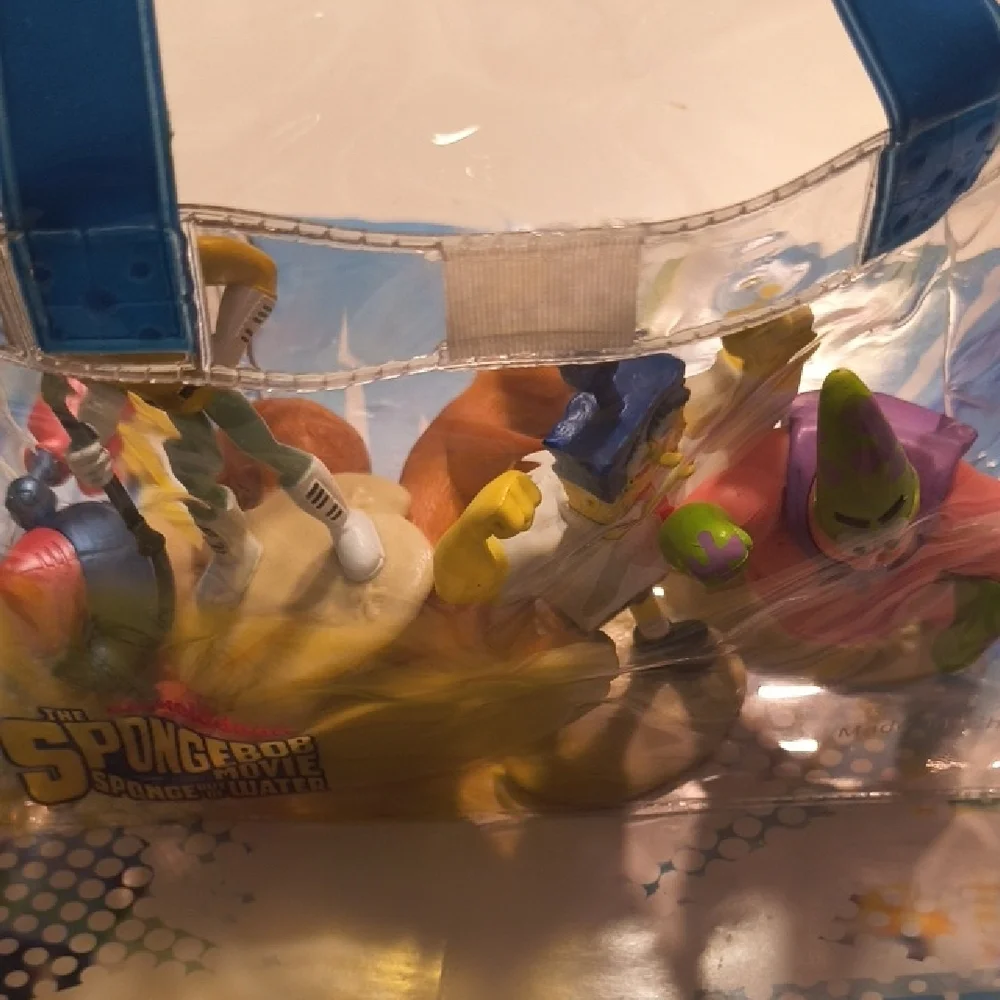 SpongeBob SquarePants Movie 7 Piece Toy Set